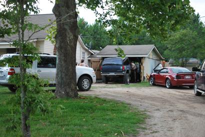 Worth County Sheriff's Office and Mid-South Drug Task Force execute a search warrant for a suspected meth lab