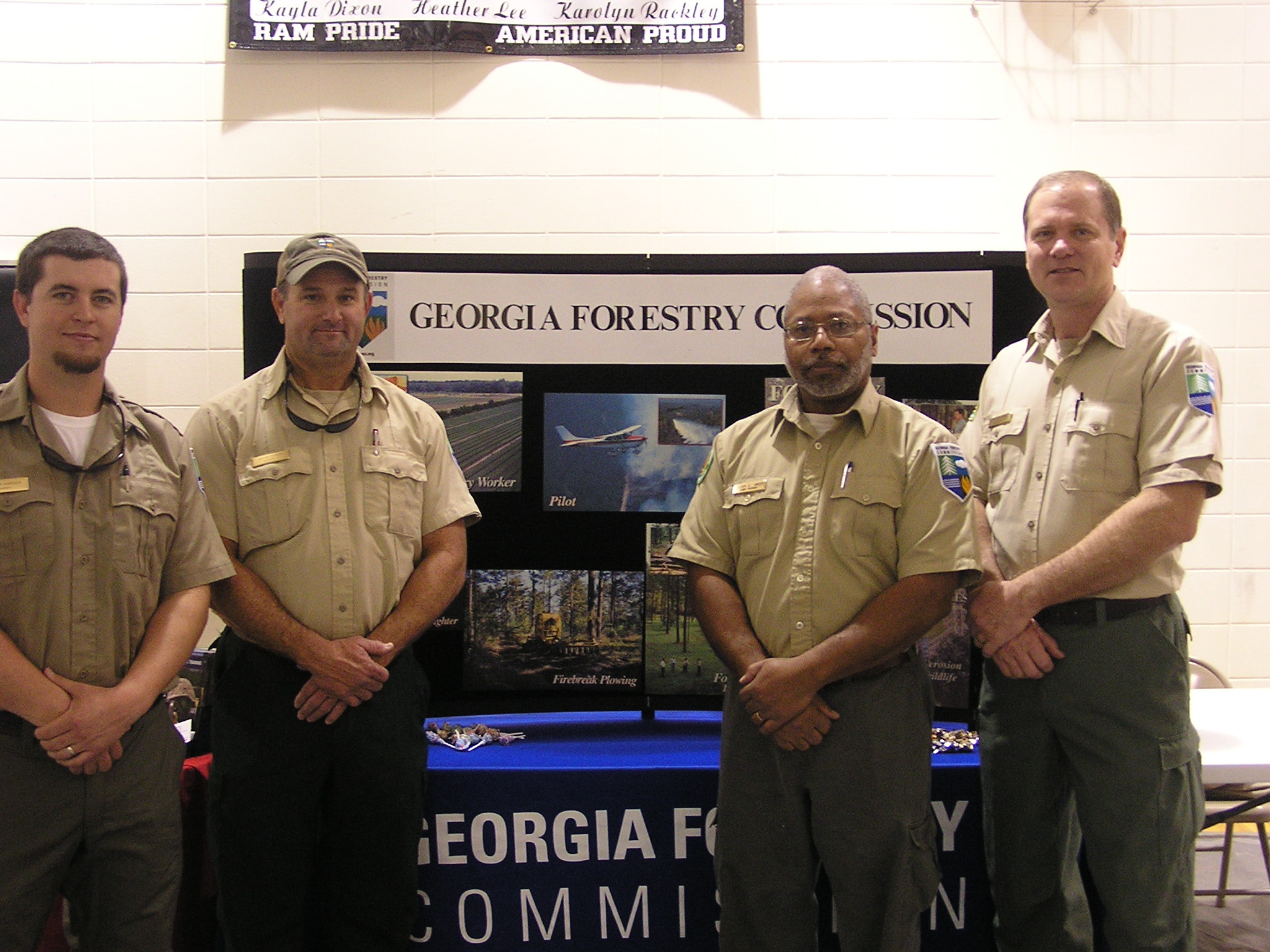 Worth County Forestry Commission Represents at WCHS College/Career Fair