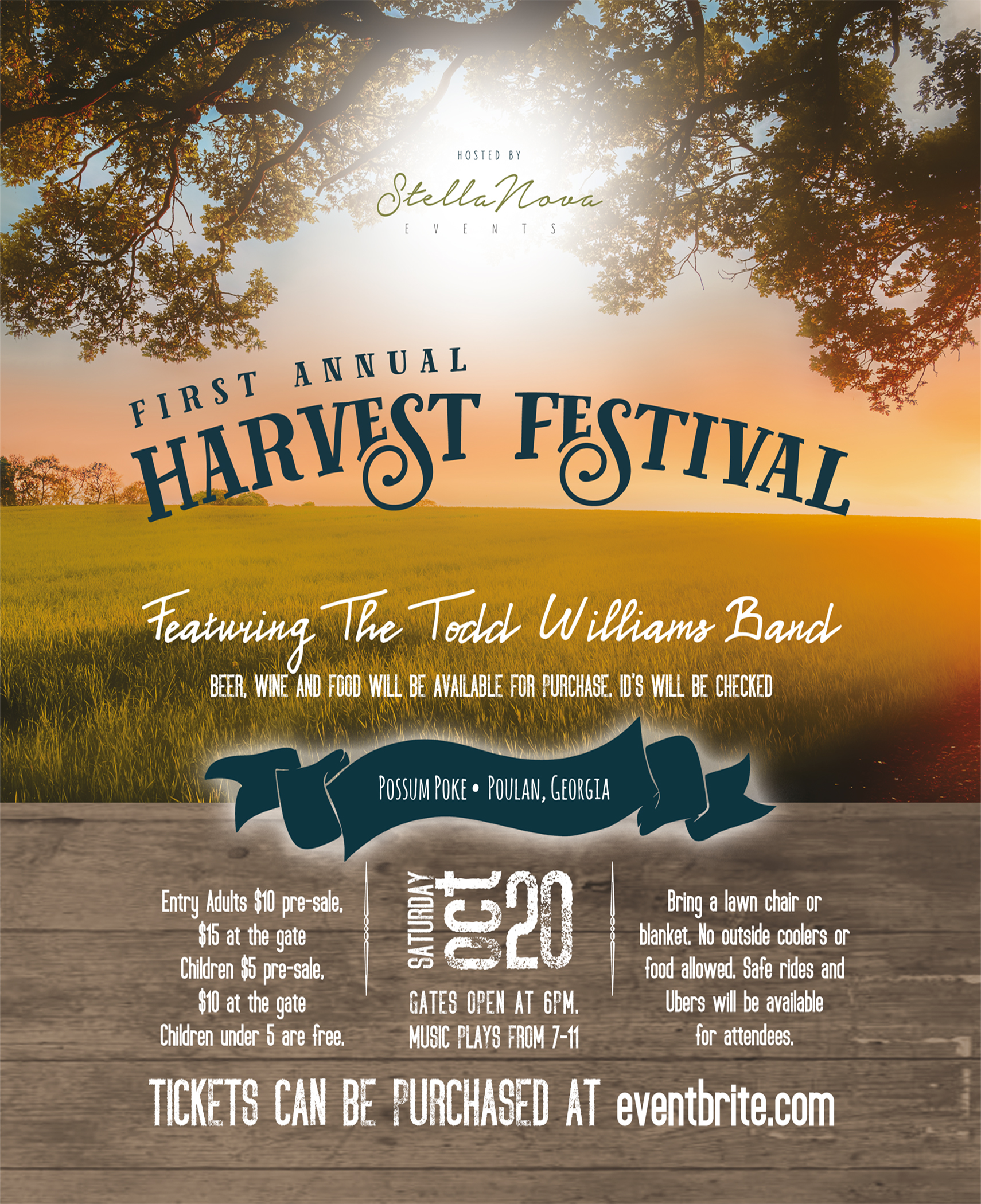 First Annual Harvest Festival